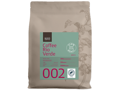 02 Estate Coffee Rio Verde, Hele bønner, 200 gr.