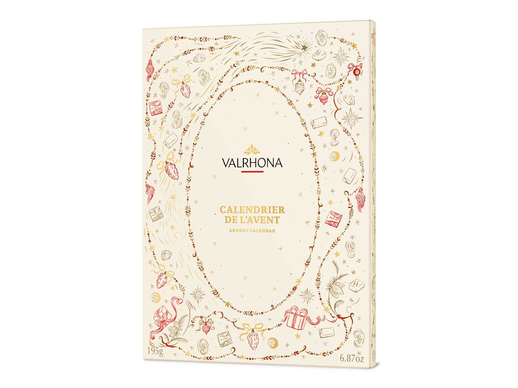 Valrhona julekalender 2026, 195g.