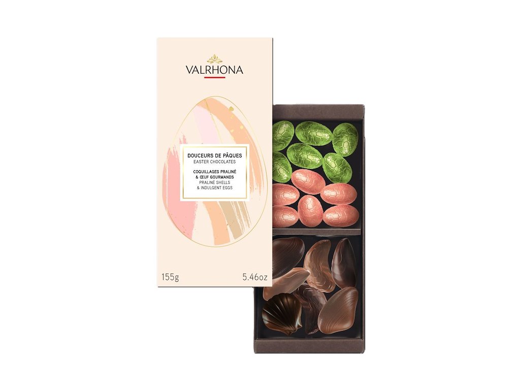Valrhona Påskeæske 2026, 155g.