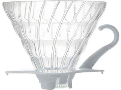 Hario Glass Dripper V60 Hvid, 02