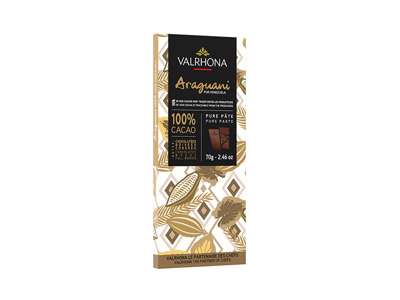 Valrhona Araguani 100%, 70g bar