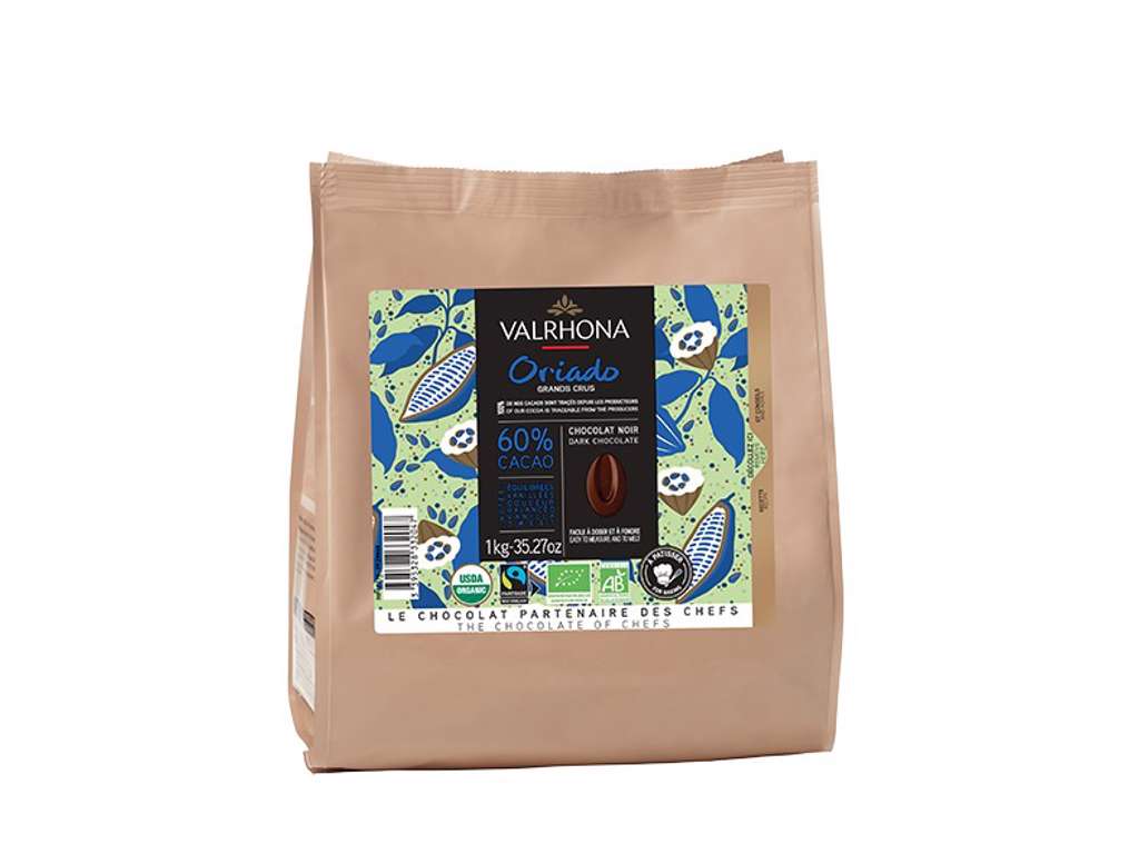 Valrhona - Feves Oriado 60 %, 1 kg ØKO/Fairtrade