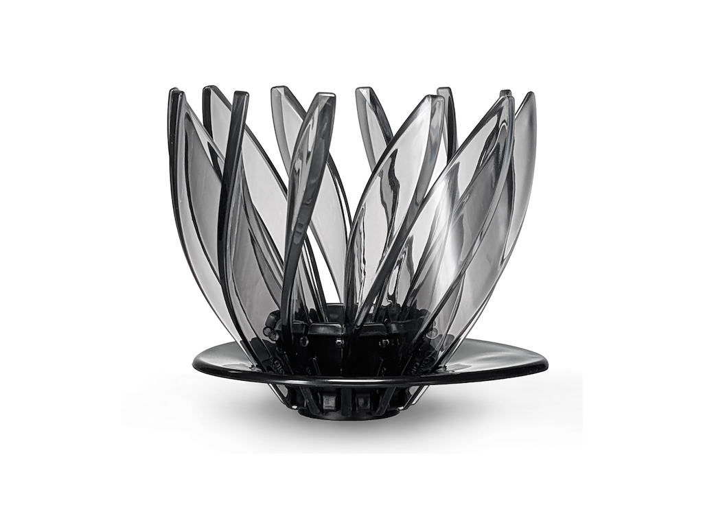 Hario Suiren Rib Dripper V60, Sort, 02