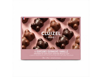 Cluizel Gaveæske m/ Marshmallow bamser, 40g.