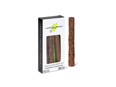 Lakritsfabriken Salt lakrids/Lys chok. 45g