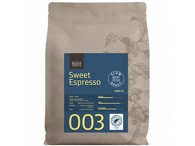 03 Estate Coffee, Sweet Espresso, Hele bønner, Retail, 1 kg.