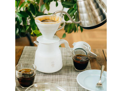 Hario Termo Server V60, Rustfri stål, Hvid, 600ml.