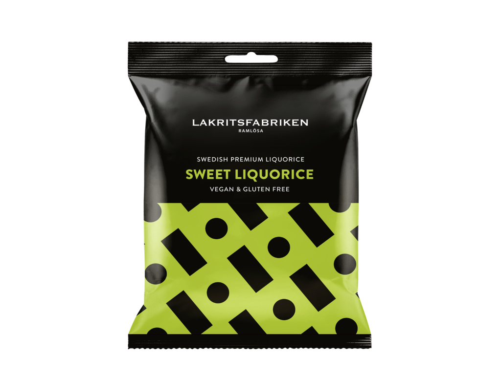 Lakritsfabriken Premium White Sød Lakrids, 100g