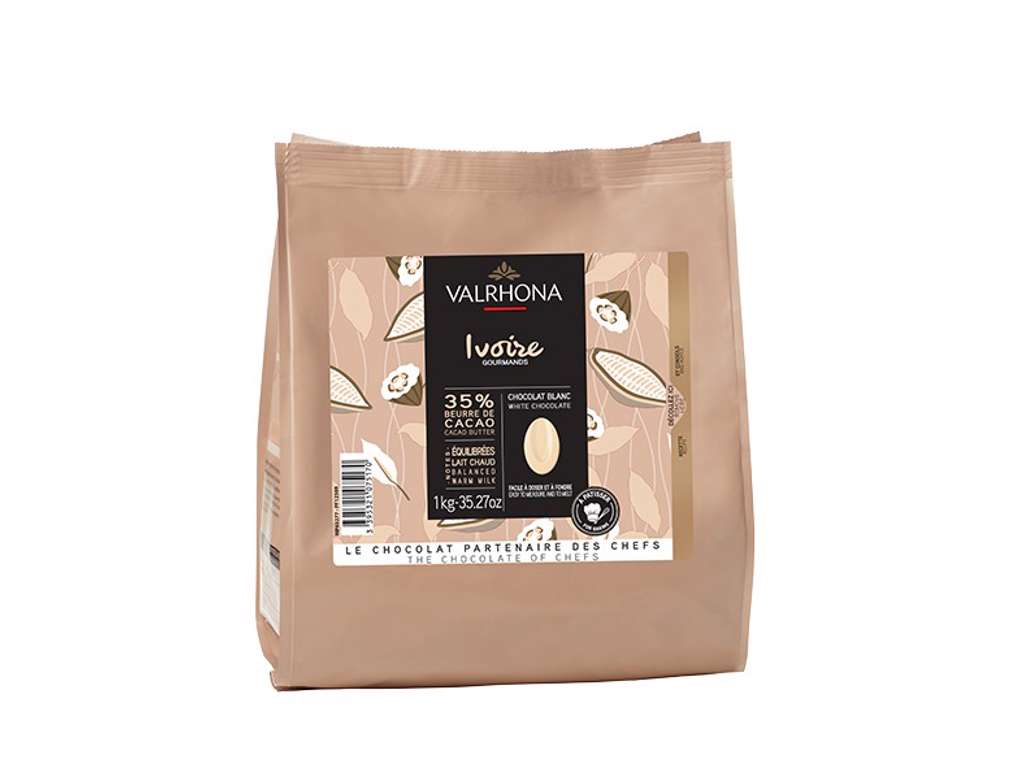 Valrhona - Feves Ivoire 35% 1 kg