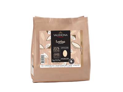 Valrhona - Feves Ivoire 35% 1 kg