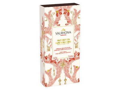 Valrhona Julemix af sprøde kiksekugler, 160g