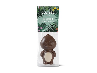 Cluizel Chokolade And, Mørk 72%, 40g. 