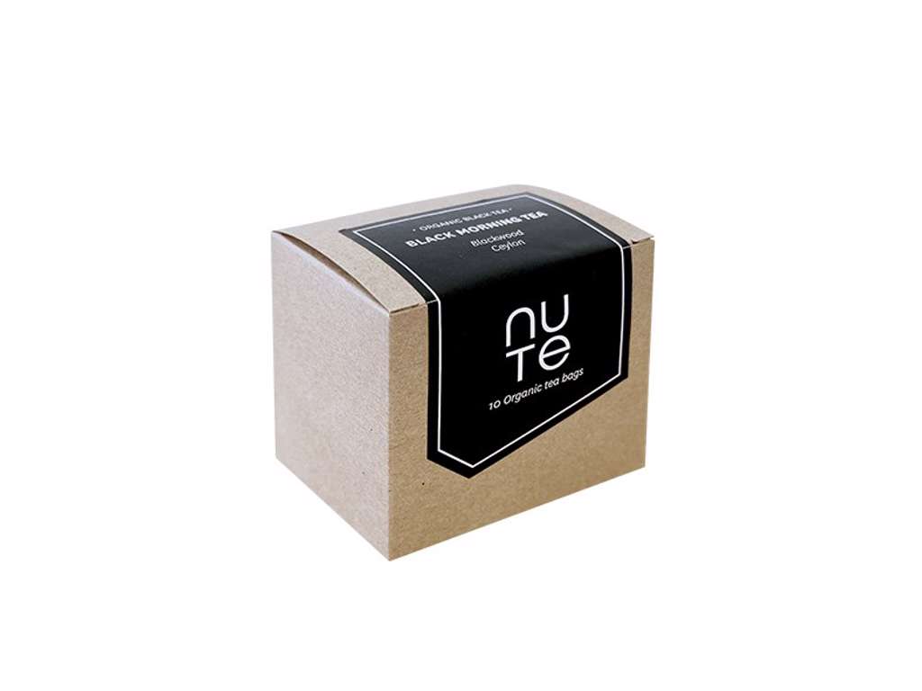 NUTE Blackwood Tea tebreve, 10 stk ØKO