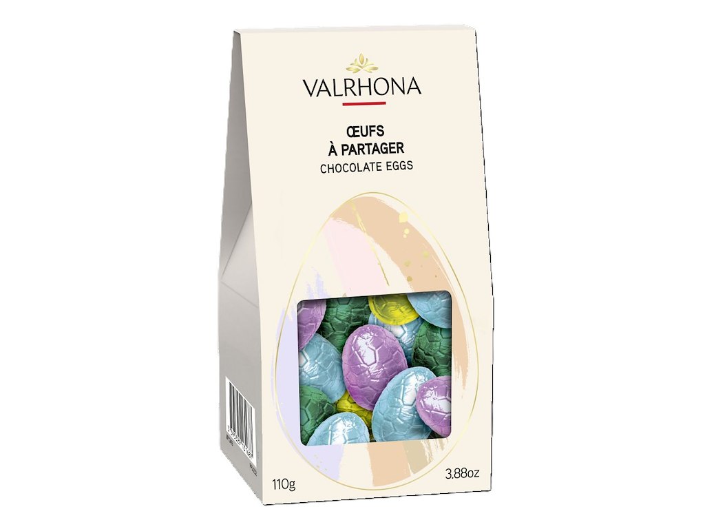 Valrhona Folieæg æske 2026, 110g.