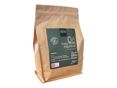 Estate Coffee Tres Flores Espresso Retail ØKO, 1 kg HB