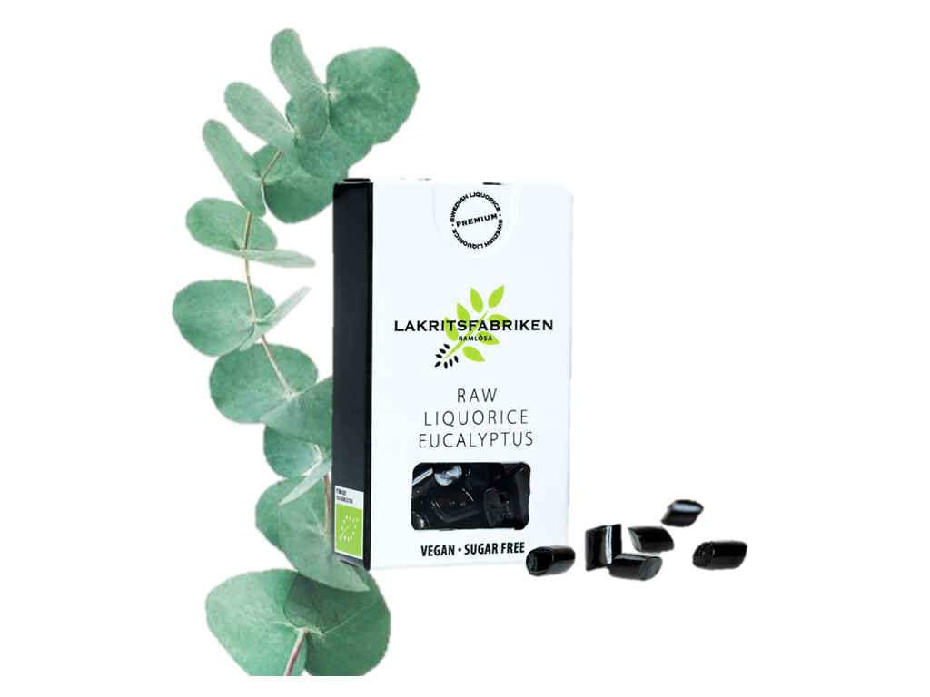 Rålakrids pastiller eucalyptus ØKO 25g