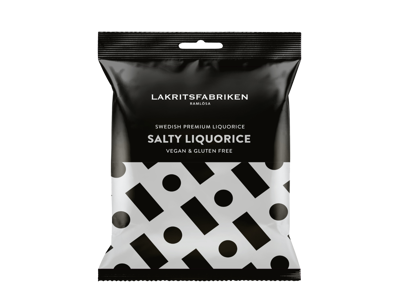 Lakritsfabriken Premium White Saltlakrids, 100g