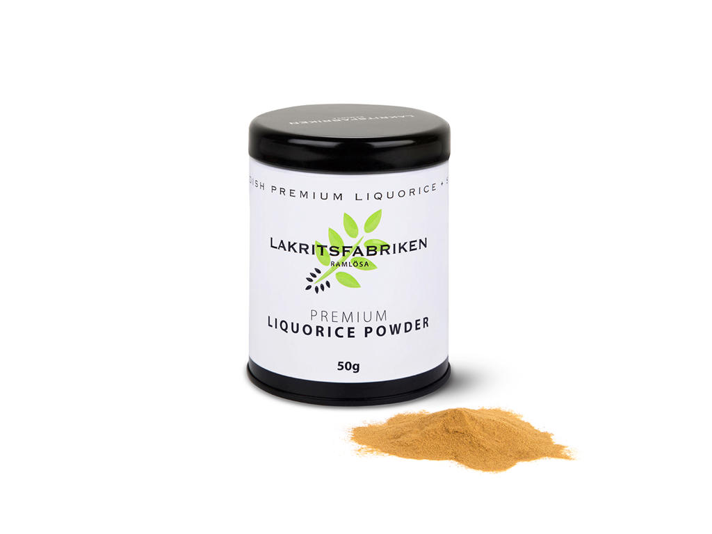 Lakridspulver dåse 50 g