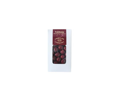 Chokolade Compagniet Framboise kiksekugler, 60 g