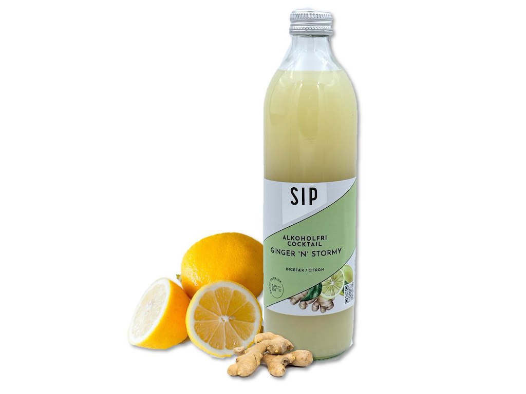 SIP Alkoholfri Cocktail Ginger 'N' Stormy, 500 ml. ex. pant.