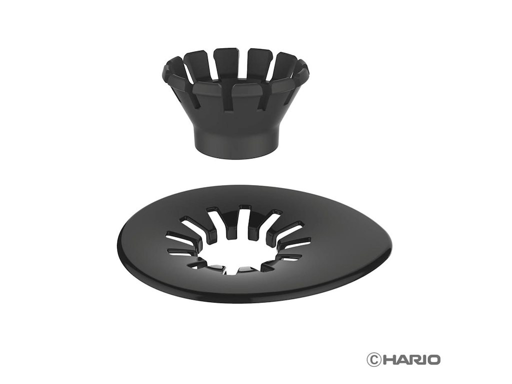 Hario Suiren Ring-sæt til dripper, Sort