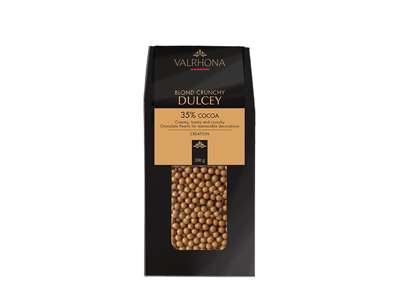 Valrhona Crunchy Dulcey Pearls 35%, 200g