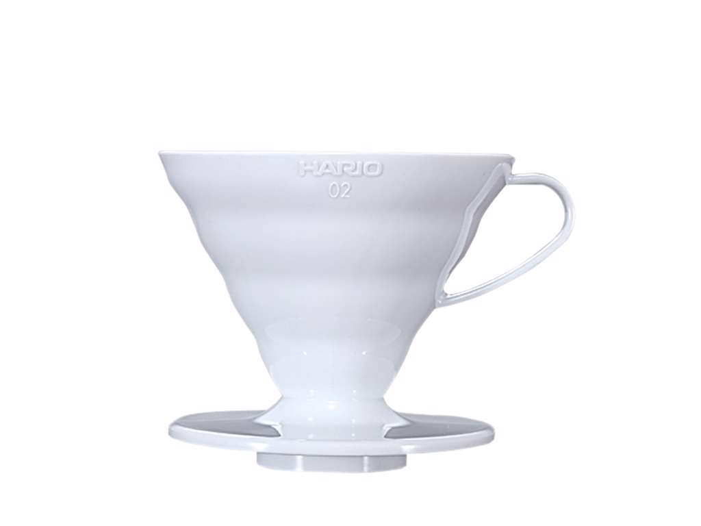 Hario Keramisk Dripper V60 hvid, 02