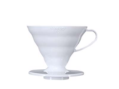 Hario Keramisk Dripper V60 hvid, 02