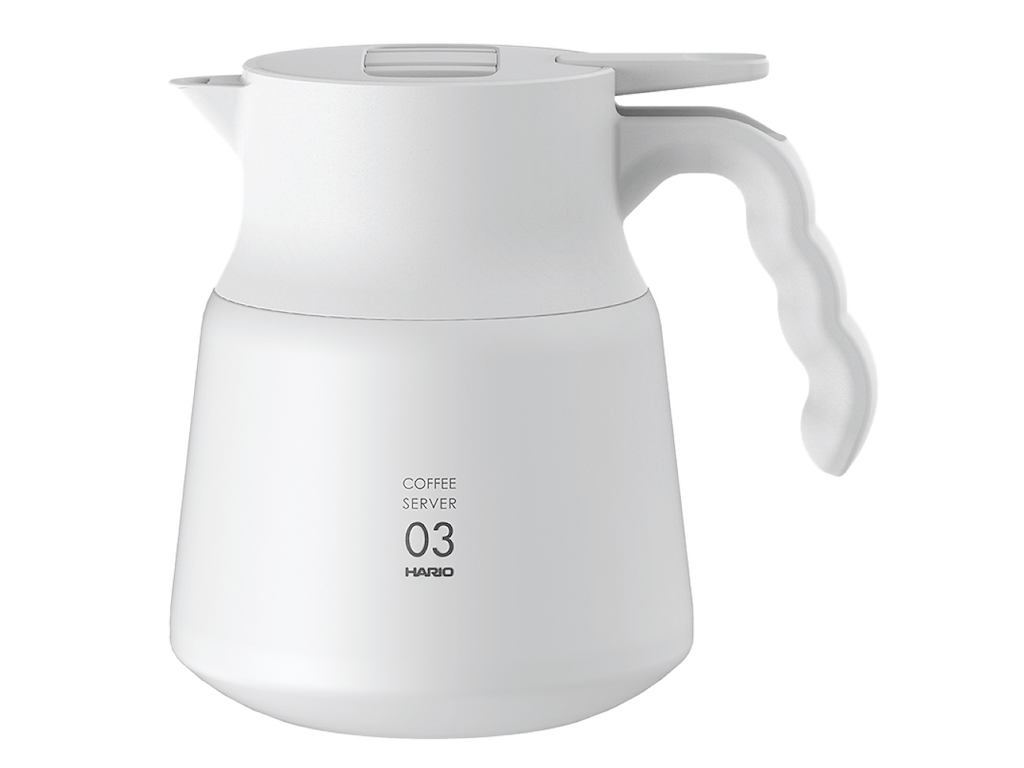 Hario Termo Server V60, Rustfri stål, Hvid, 800ml.