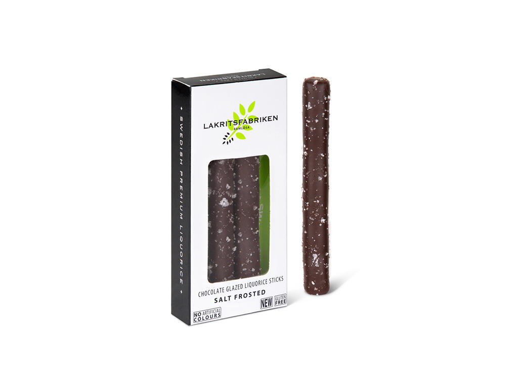 Lakritsfabriken Saltlakrids/mørk chokolade 45g