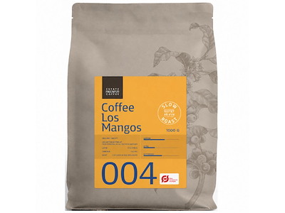 04 Estate Coffee, Los Mangos, Retail ØKO, Hele bønner 1 kg.