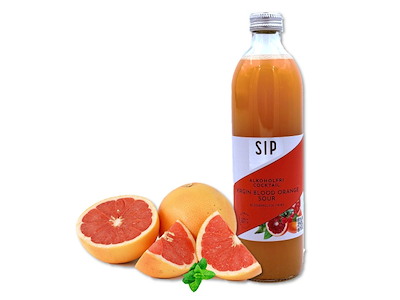SIP Alkoholfri Cocktail - Virgin Blood Orange Sour, 500 ml. ex. pant