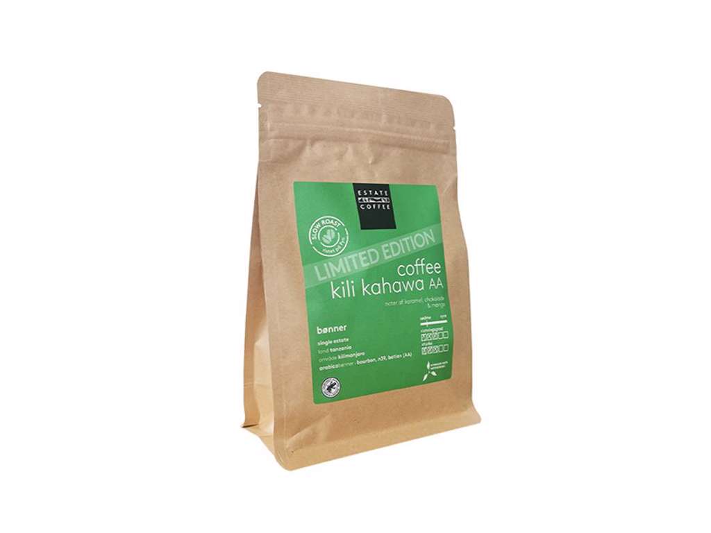 Estate Coffee Kili Kahawa hele bønner, 200g
