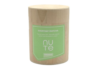 NUTE Everyday Matcha ØKO, 40 g - Trædåse