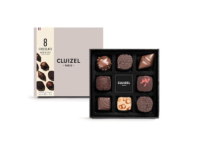 Cluizel Gaveæske m/ fyldte chokolader, 85g