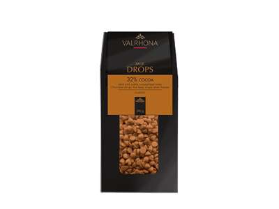 Valrhona Milk Drops 32%, 200g