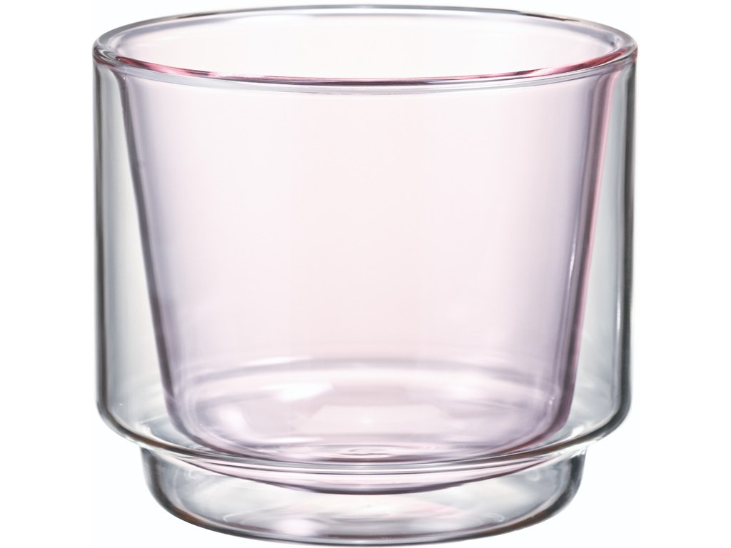 Hario Double-walled Matcha Cup 370ml  Pink