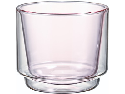 Hario Double-walled Matcha Cup 370ml  Pink