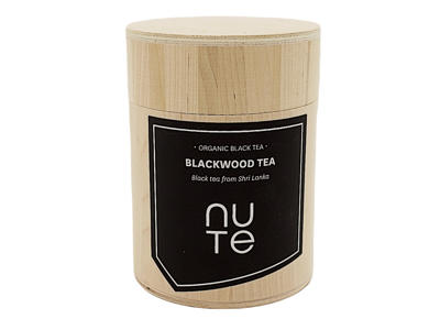 NUTE Blackwood Tea 100 g ØKO - Trædåse