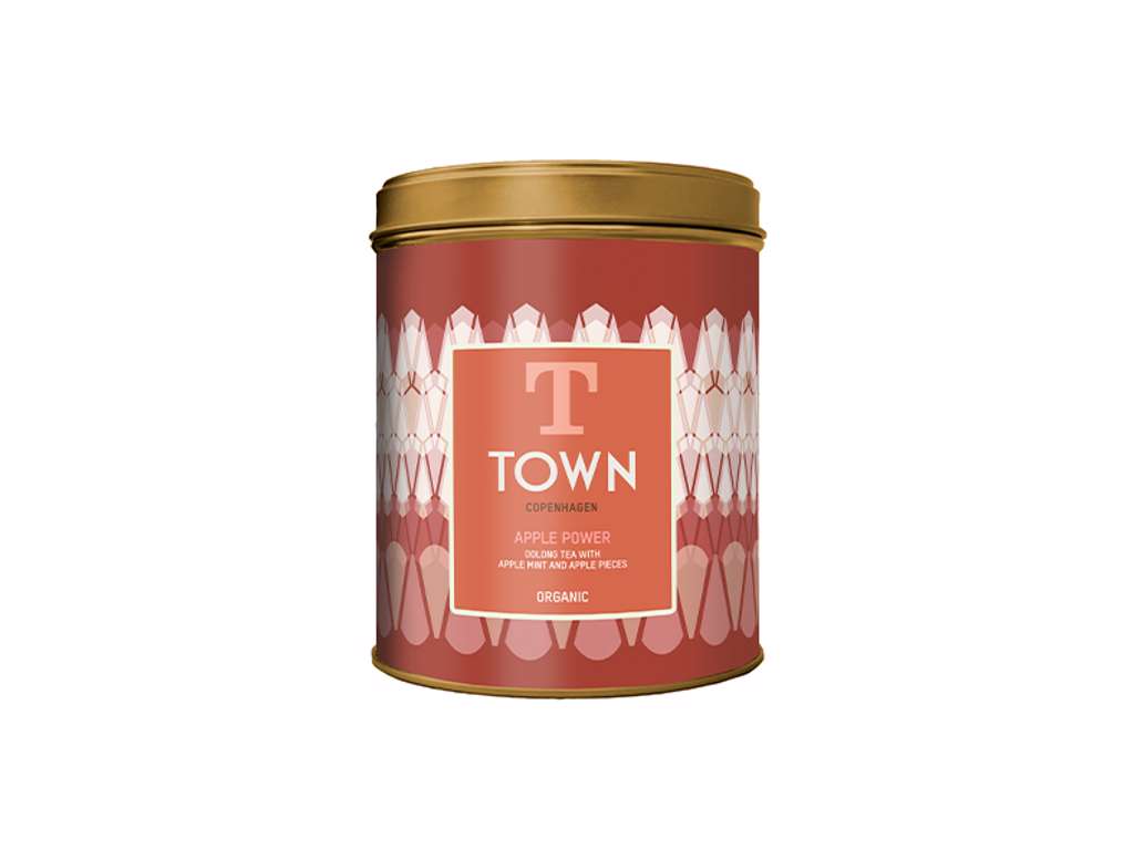 T-Town Oolong Apple Power 175 g ØKO - Dåse