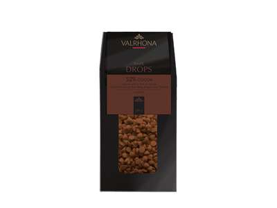 Valrhona Dark Drops 52%, 200g