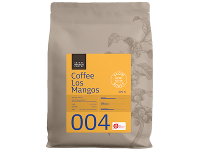 04 Estate Coffee, Los Mangos Hele bønner ØKO, 200 gr.