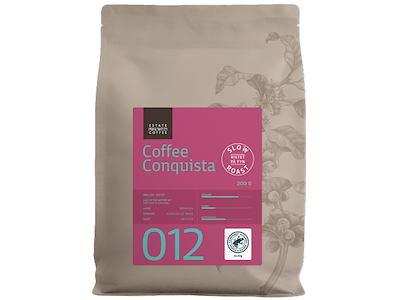 012 Estate Coffee, Conquista, Hele bønner, 200 gr.