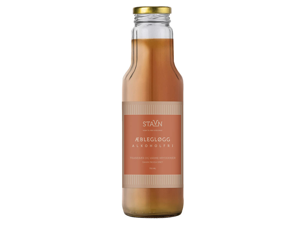 STAVN Alkoholfri Æblegløgg 750 ml