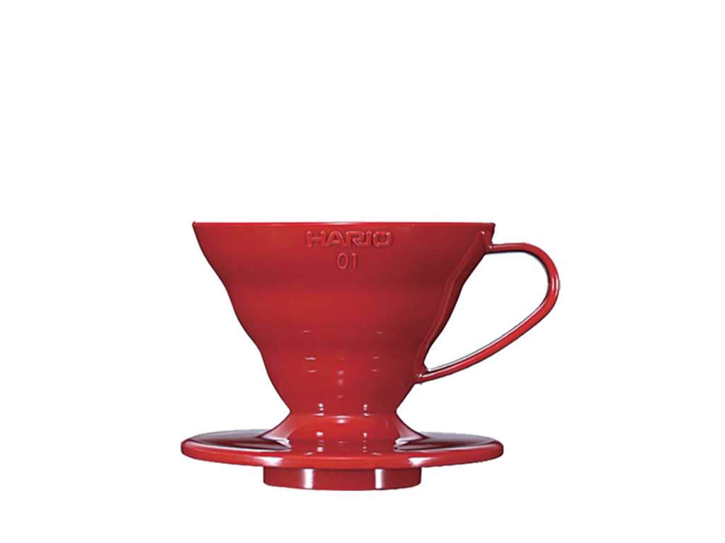 Hario Keramisk Dripper V60 Rød, 01