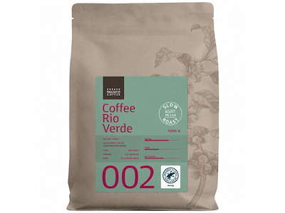 02 Estate Coffee Rio Verde, Hele bønner, Retail 1 kg.