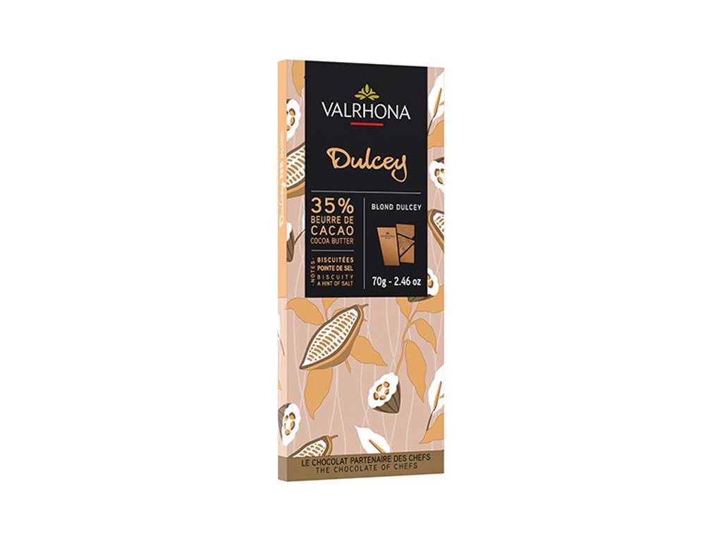 Valrhona Dulcey 35%, 70g bar